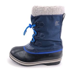 Sorel Yoot Pac Nylon Winter Snow Boots Kids 6
